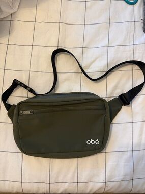 Obe Olive Green Crossbody Waist Bag